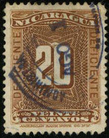 Nicaragua 1900 Postage Due