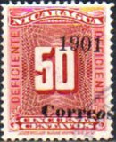 Nicaragua 1900 Postage Due