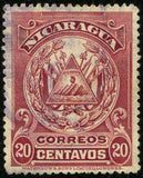 Nicaragua 1907 Coat of Arms Waterlow