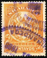 Nicaragua 1907 Coat of Arms Waterlow