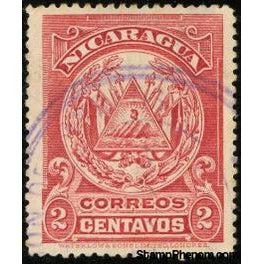 Nicaragua 1907 Coat of Arms Waterlow