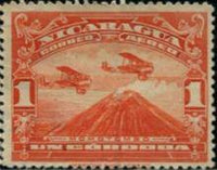 Nicaragua 1929-1930 Momotombo Airmail