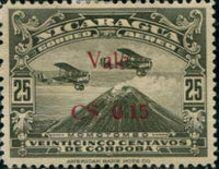 Nicaragua 1929-1930 Momotombo Airmail