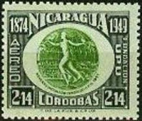 Nicaragua 1950 75th Anniversary of UPU