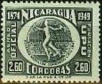 Nicaragua 1950 75th Anniversary of UPU