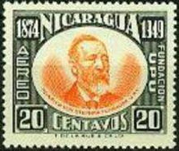 Nicaragua 1950 75th Anniversary of UPU