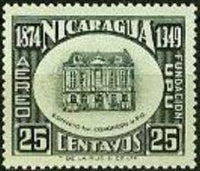 Nicaragua 1950 75th Anniversary of UPU