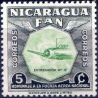 Nicaragua 1954 National Air Force - FAN