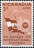 Nicaragua 1955 Rotary International 50th Anniversary