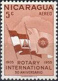 Nicaragua 1955 Rotary International 50th Anniversary