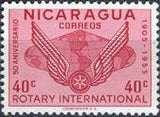 Nicaragua 1955 Rotary International 50th Anniversary