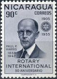 Nicaragua 1955 Rotary International 50th Anniversary