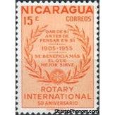 Nicaragua 1955 Rotary International 50th Anniversary