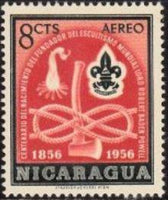 Nicaragua 1957 Lord Baden Powell Birth Centenary