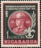 Nicaragua 1957 Lord Baden Powell Birth Centenary