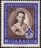 Nicaragua 1957 Lord Baden Powell Birth Centenary