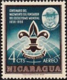 Nicaragua 1957 Lord Baden Powell Birth Centenary