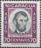 Nicaragua 1959 150th Birth Anniversary of Abraham Lincoln