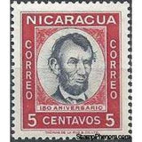 Nicaragua 1959 150th Birth Anniversary of Abraham Lincoln