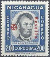 Nicaragua 1959 Chilean Earthquake Fund - Red Cross