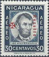 Nicaragua 1959 Chilean Earthquake Fund - Red Cross