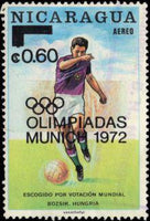 Nicaragua 1970 Famous footballers