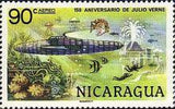 Nicaragua 1978 Jules Verne science fiction writers