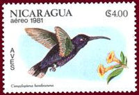 Nicaragua 1981 Airmail - Birds