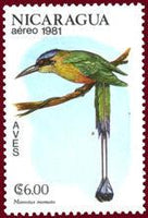 Nicaragua 1981 Airmail - Birds