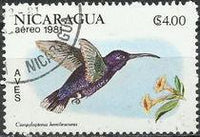 Nicaragua 1981 Airmail - Birds