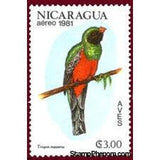 Nicaragua 1981 Airmail - Birds