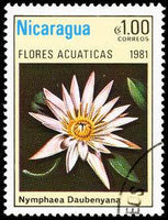 Nicaragua 1981 Aquatic Flowers