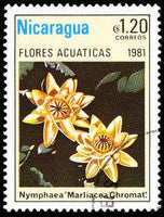 Nicaragua 1981 Aquatic Flowers