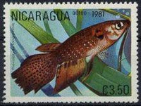 Nicaragua 1981 Tropical Fish