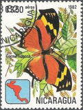 Nicaragua 1982 Airmail - Butterflies