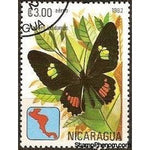 Nicaragua 1982 Airmail - Butterflies