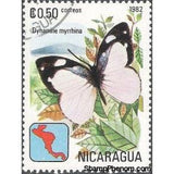 Nicaragua 1982 Butterflies