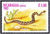 Nicaragua 1982 Reptiles