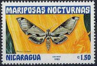 Nicaragua 1983 Moths