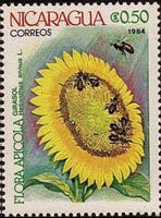 Nicaragua 1984 Apicultural Flowers