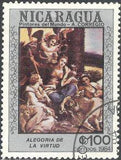 Nicaragua 1984 Correggio's 450th Death Anniversary