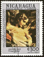 Nicaragua 1984 Correggio's 450th Death Anniversary