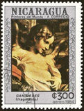 Nicaragua 1984 Correggio's 450th Death Anniversary