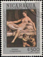 Nicaragua 1984 Correggio's 450th Death Anniversary