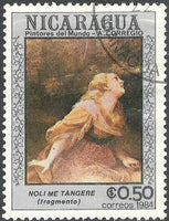 Nicaragua 1984 Correggio's 450th Death Anniversary