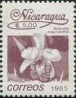 Nicaragua 1985 Definitives - Flowers