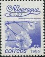 Nicaragua 1985 Definitives - Flowers