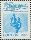 Nicaragua 1985 Definitives - Flowers