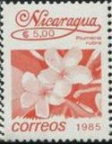 Nicaragua 1985 Definitives - Flowers