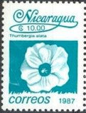 Nicaragua 1987 Flowers